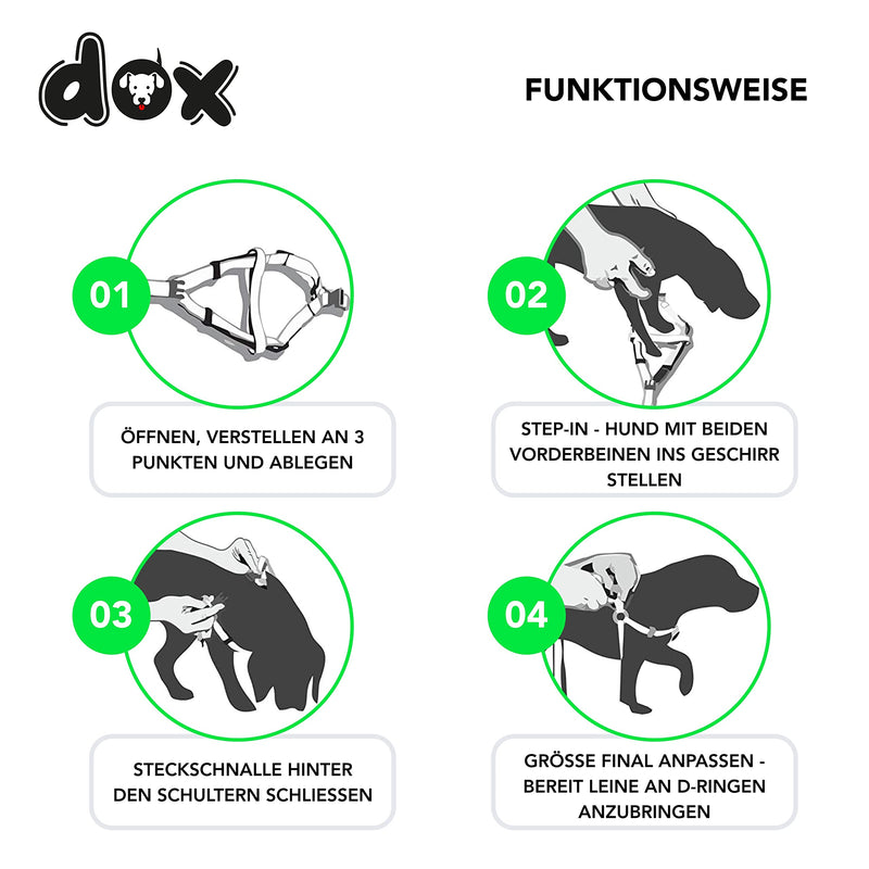 DDOXX REFLECTIVE NYLON STEP