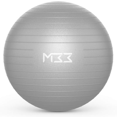 Exercise Ball 55 to 85 Cm Extra Thick Antiburst Yoga Ball with Air Pump