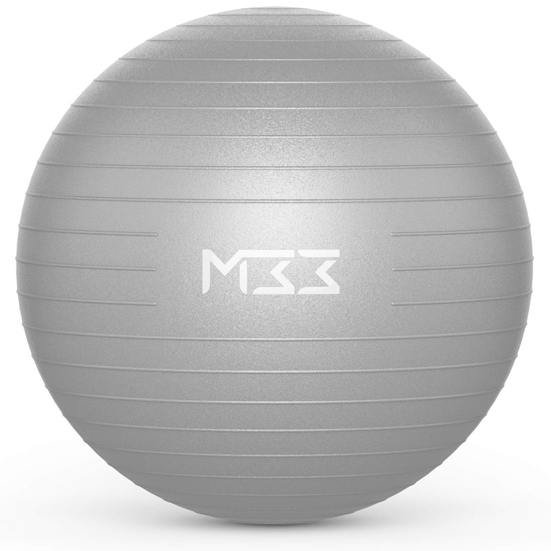 Exercise Ball 55 to 85 Cm Extra Thick Antiburst Yoga Ball with Air Pump