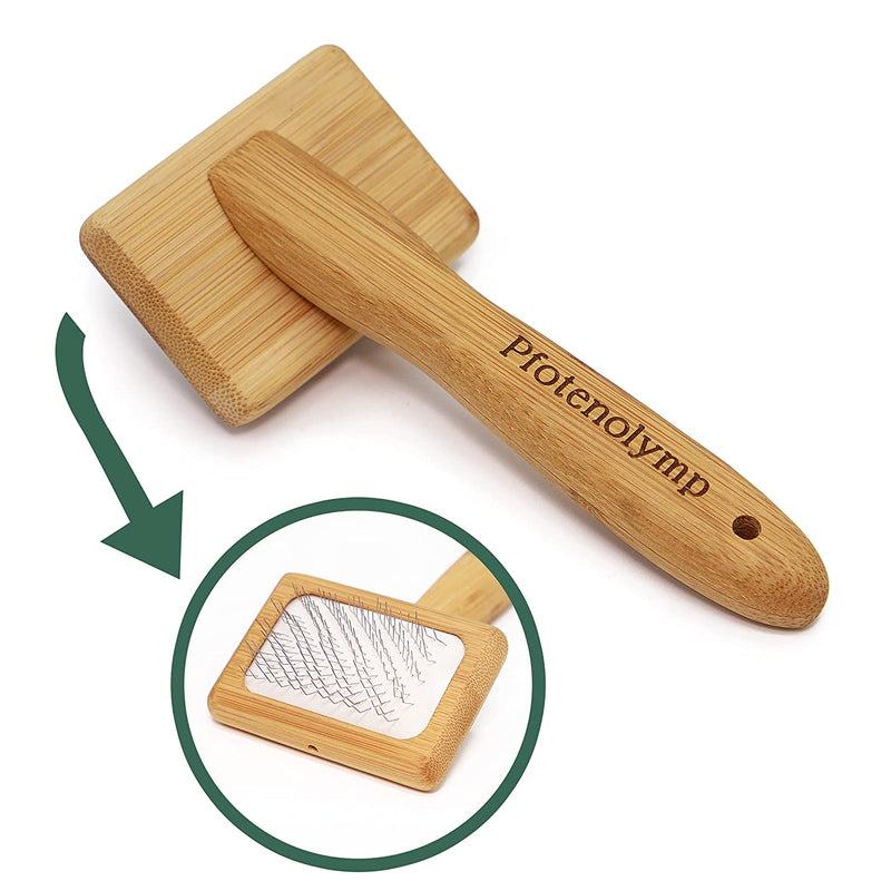 Soft brush for cats cat brush/cat comb made of bamboo fur brush