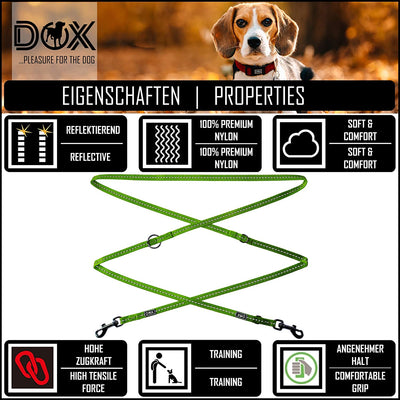 DDOXX NYLON DOG LEASH