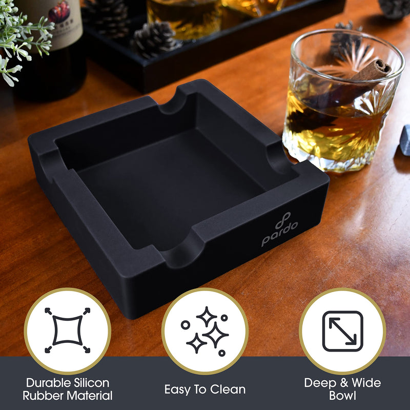 Cigar Unbreakable Ashtray For Outdoor Use