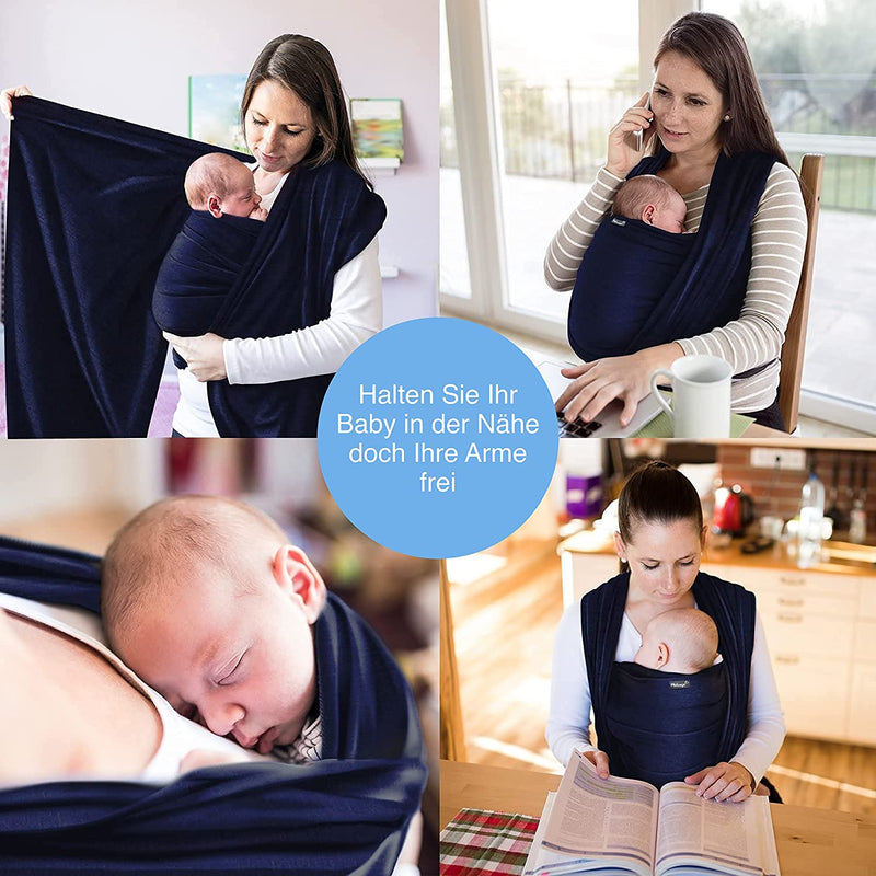 Baby Sling Dark Gray High Quality Baby Sling For Newborns And Babies