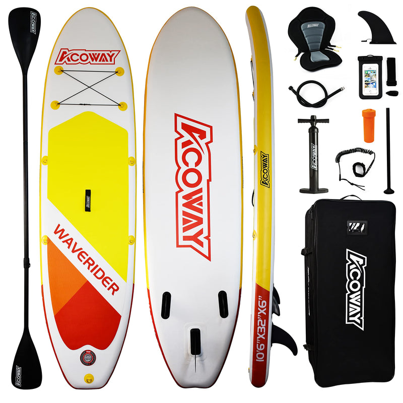 Inflatable stand up paddle board 320 x 815/84 x 15 cm/with 180 kg non-slip