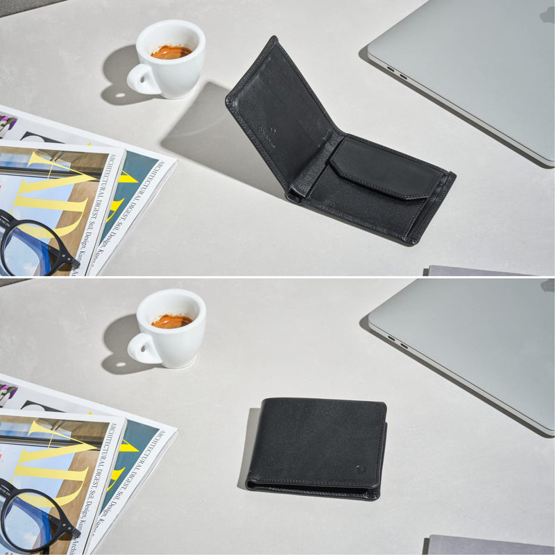 Verona wallet I space for 8 cards I compact men&