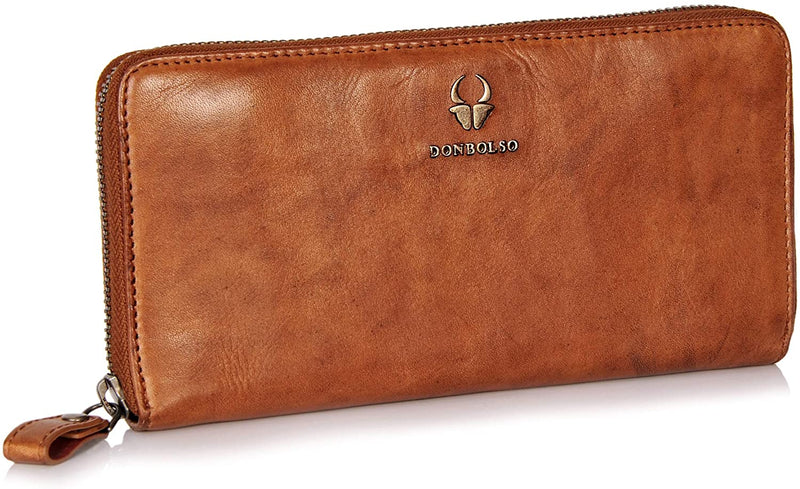 DONBOLSO ® WALLET LISBON I WALLET MADE OF GENUINE NAPPA LEATHER FOR WOMEN I XL