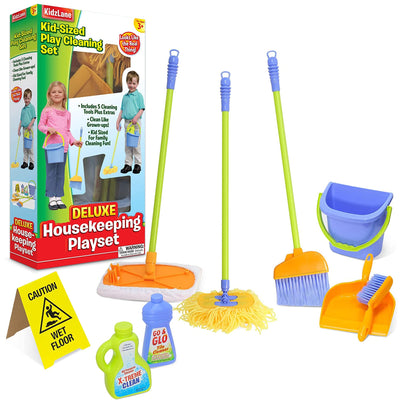 Children's cleaning set, mini cleaning toy, ideal for children aged 2