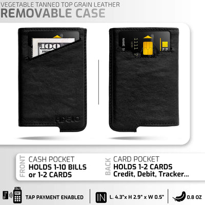 Minimalist Card Holder Hybrid RFID Wallet For Men Mini