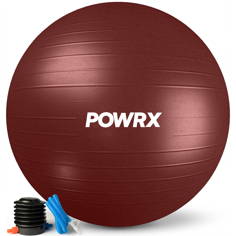 Exercise ball including ball pump and workout I sitting ball Pilates yoga ball antiburst