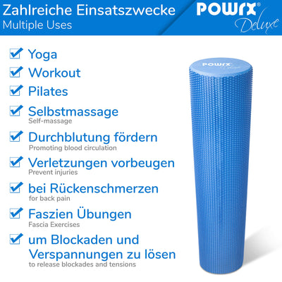 Yoga roll set of 6 / Pilates roll / foam roll / foam roller / fascia