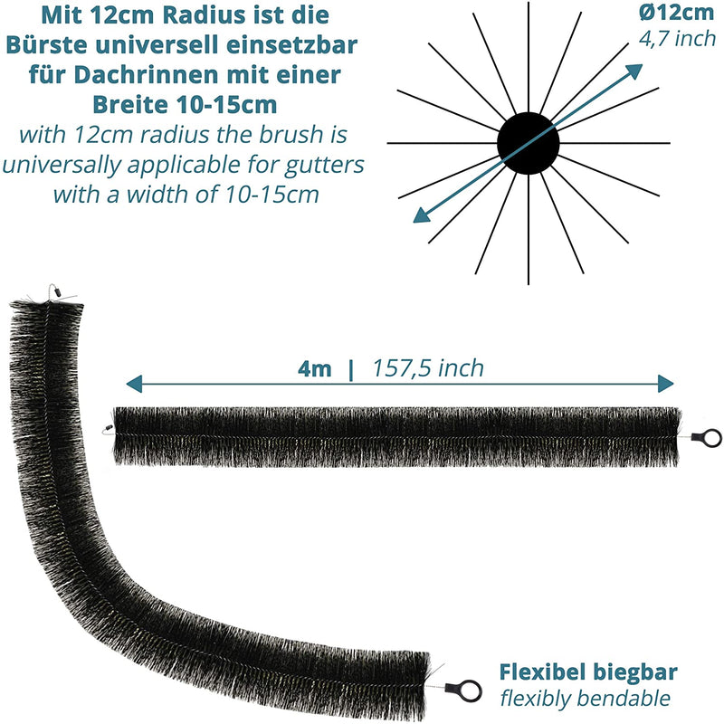 SMARTPEAS – GUTTER BRUSH AS LEAVES