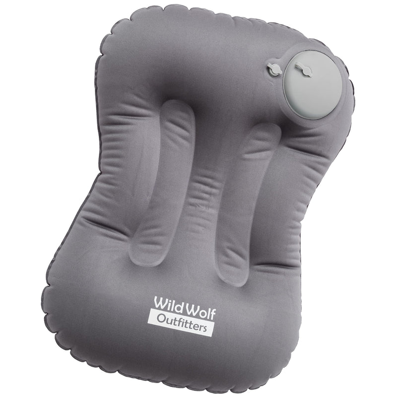 Inflatable Camping Pillow With Memory Foam For 1