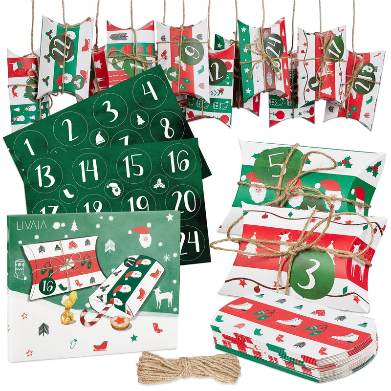 LIVAIA ADVENT CALENDAR TO FILL: DIY ADVENT CALENDAR 2022 - SMALL PAPER BAGS