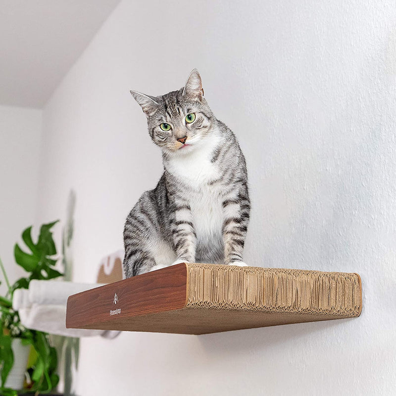 PAW OLYMP ® WALL SCRATCHING BOARD / SCRATCHING BOARD / SCRATCHING MAT CAT – WALL LOUNGER WITH WALL MOUNTING