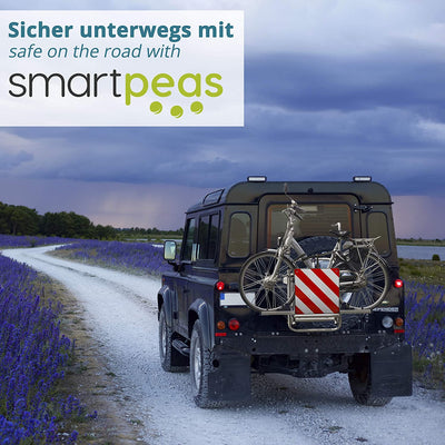 SMARTPEAS 2 IN 1 WARNING BOARD ITALY AND SPAIN – FOR BIKE CARRIER