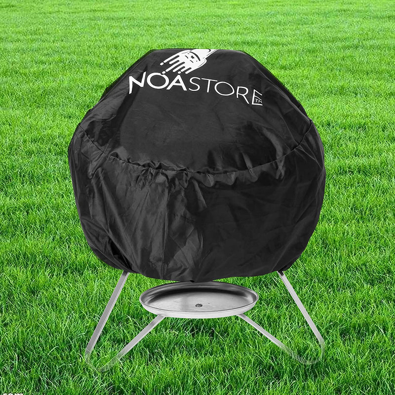 Bbq Grill Cover W/ Drawstring Fits Weber Jumbo Joe Gold 18 Tabletop