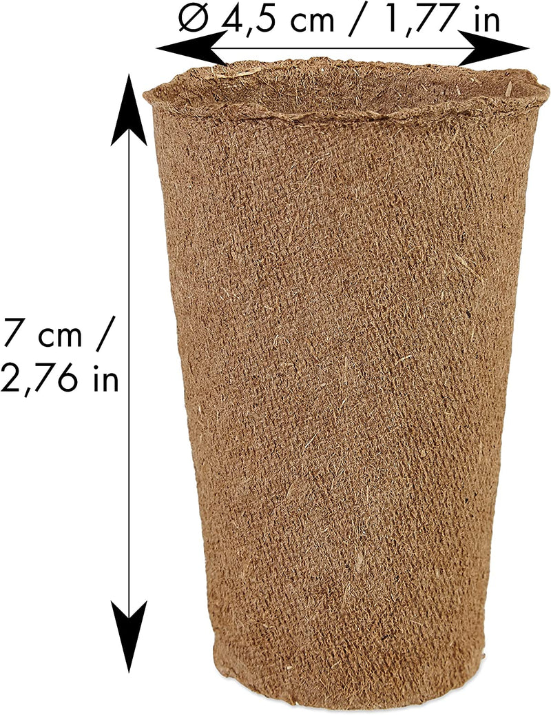 OWNGROWN PLANT POTS BIODEGRADABLE: SET OF 60 PLANTING POTS