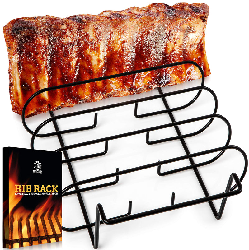 MOUNTAIN GRILLERS SPARE RIBS HOLDER FOR SMOKER