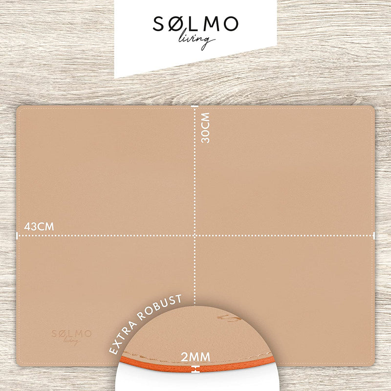 SÖLMO SØLMO I DESIGNER PLACEMAT MADE OF PU LEATHER