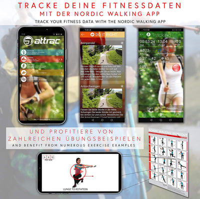 ATTRAC NORDIC WALKING POLES *PARTNER