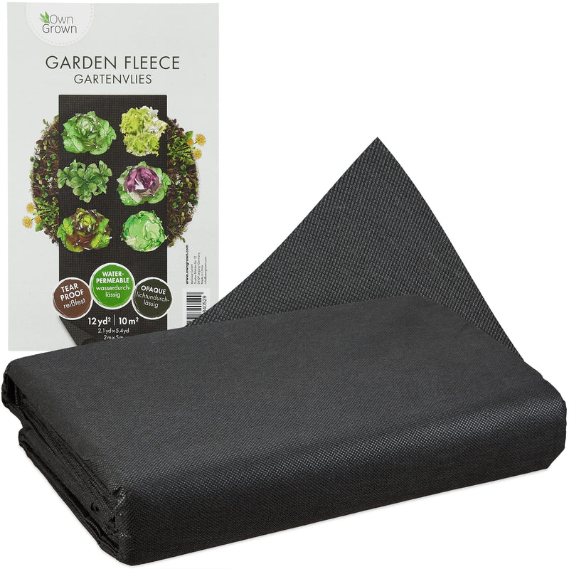 Weed fleece water permeable 10m garden fleece water permeable 50g/m