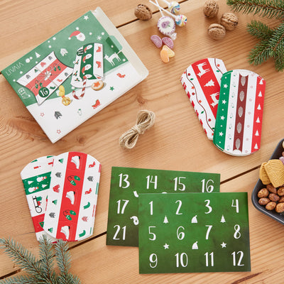 LIVAIA ADVENT CALENDAR TO FILL: DIY ADVENT CALENDAR 2022 - SMALL PAPER BAGS