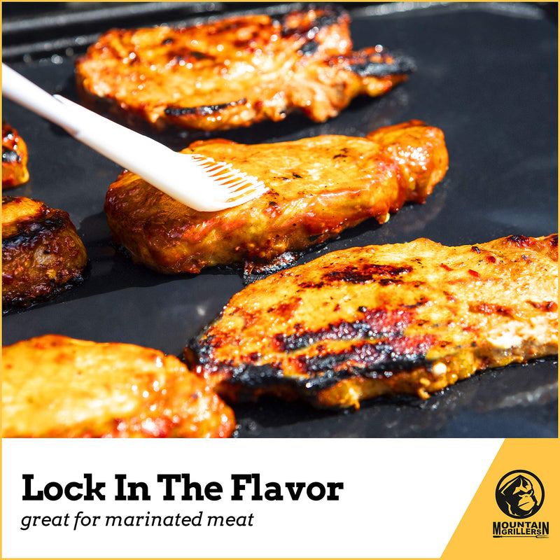 Grill mats with non-stick coating, durable grill mats for gas grills