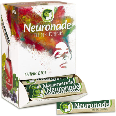 NEURONADE - CAFFEINE-FREE DRINK FOR CONCENTRATION WITH IMPORTANT VITAMINS AND POTENTIALS - GINKGO