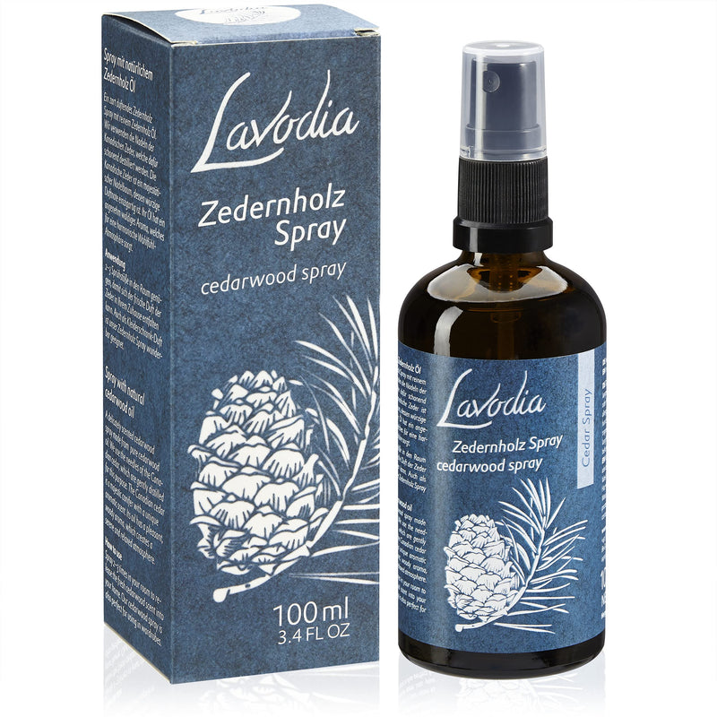 LAVODIA CEDAR WOOD ROOM SPRAY: REFRESHING FRAGRANCE SPRAY WITH CEDAR WOOD OIL –