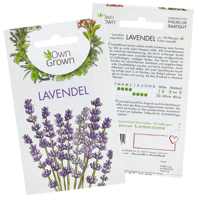 Lavender Seeds 100 Lavender Seeds For Approx. 50 Scented Lavender Plants Lavender