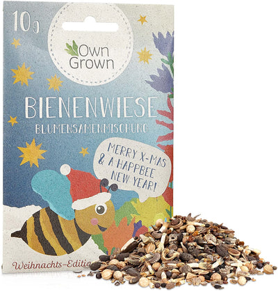 Bee meadow flower mix 10g bee seeds for colorful bee pasture