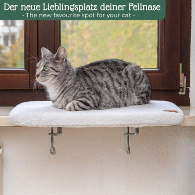 Fensterbrett/Liegebrett Für Katzen Am Fenster  Fensterliegeplatz