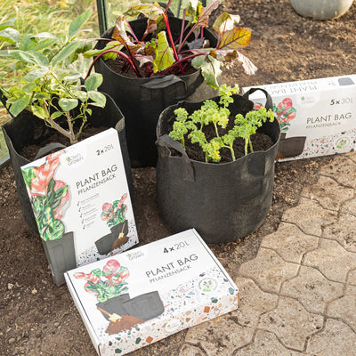 Plant bag 30l set 5x30l plant bag for balcony and potted plants